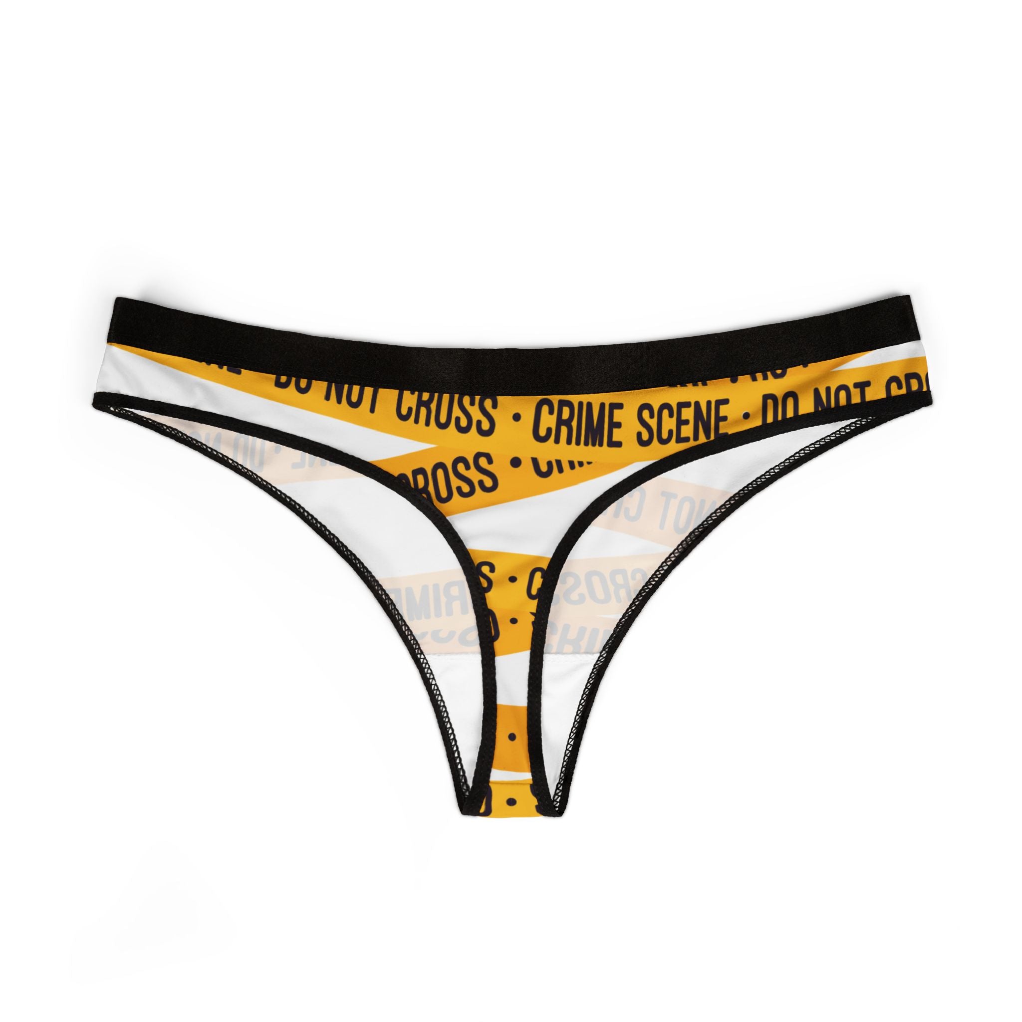 Crime Scene Thong Cum Panties