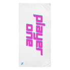 player one cum towel 