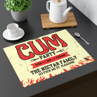 Cum party toys mat