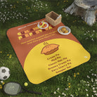 Cum Eat Pie Festival Waterproof Squirt Blanket