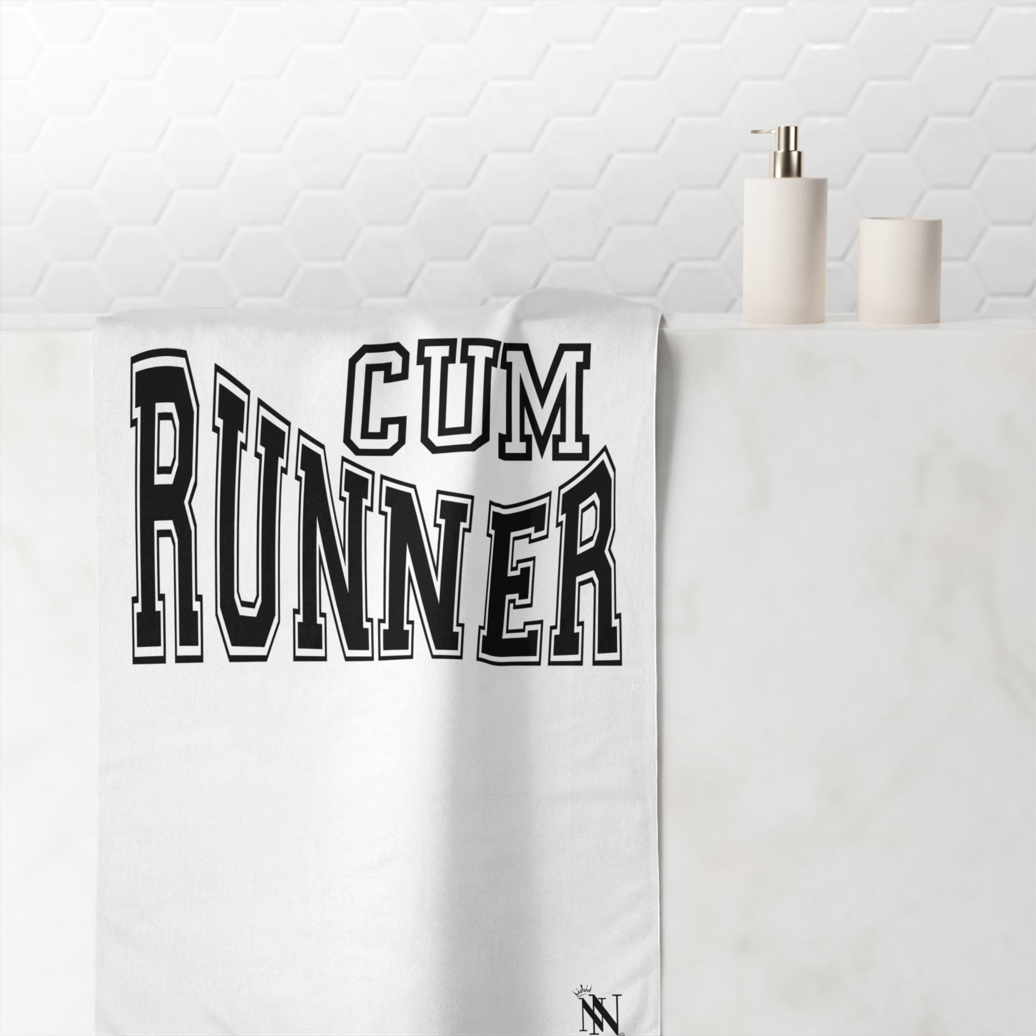 Cum Runner XL Cum Towel | Big, Bold & Stylish