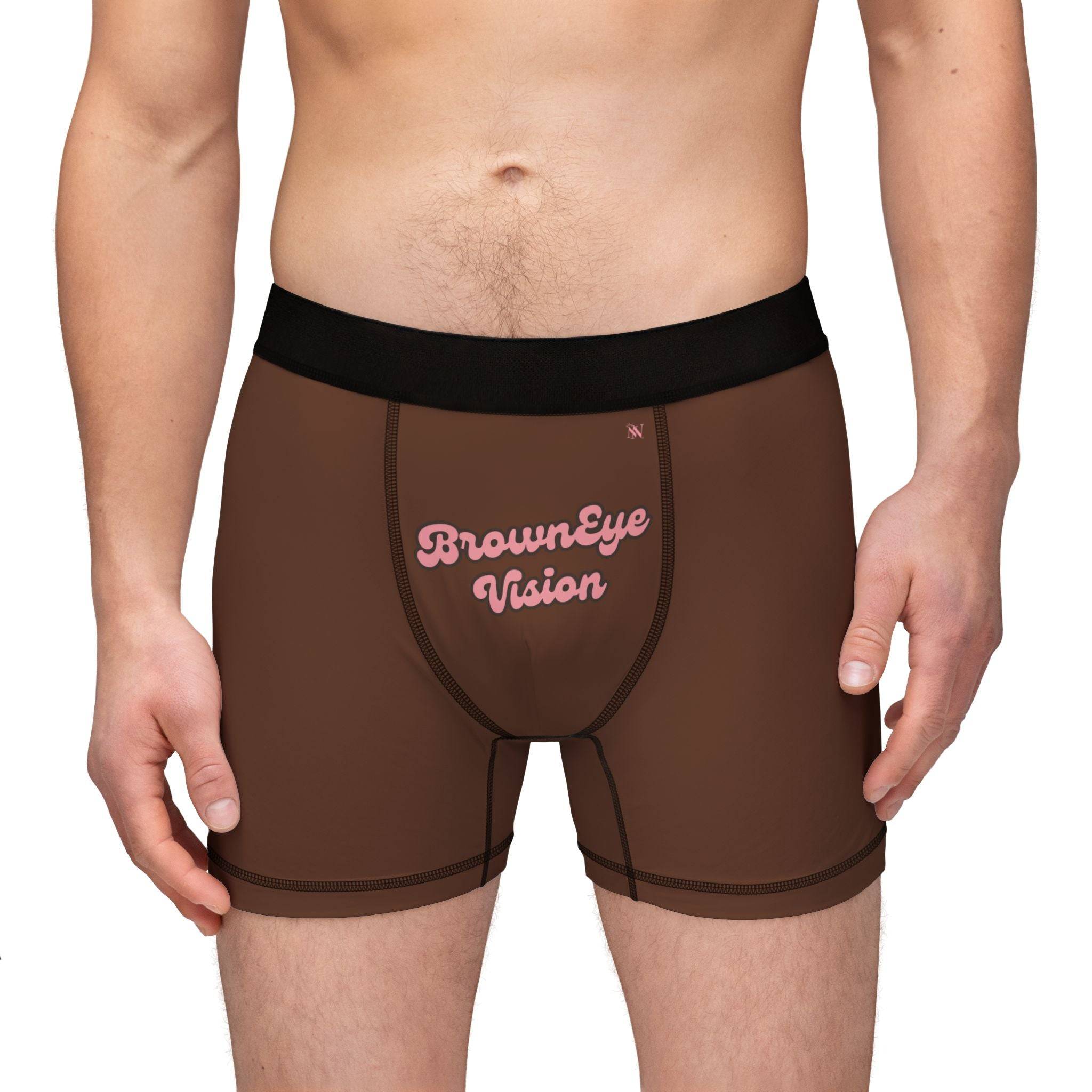 Brown Eye Vision | Fun-Flirty Men's Boxer Briefs