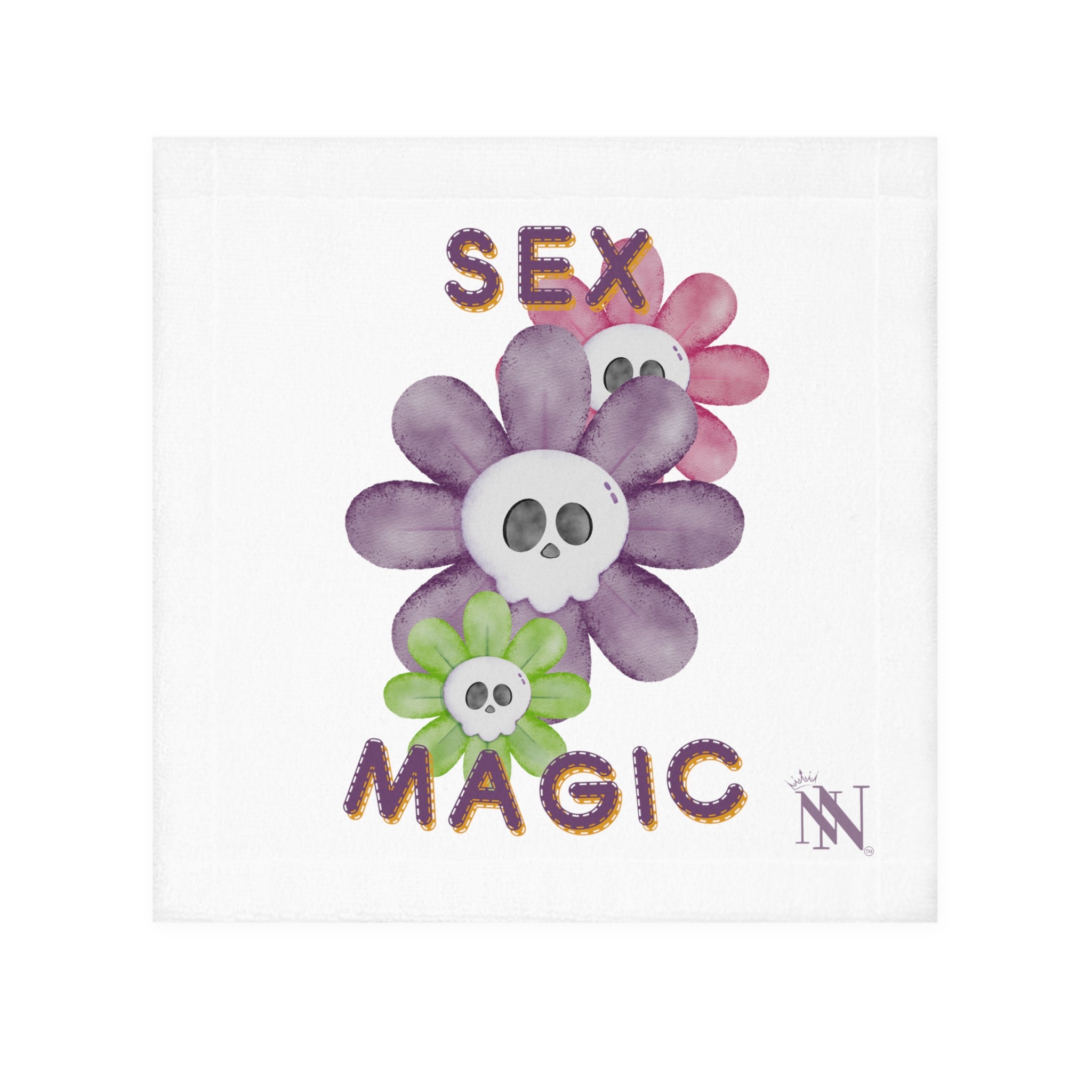 Sex Magic Skull Cum Towel
