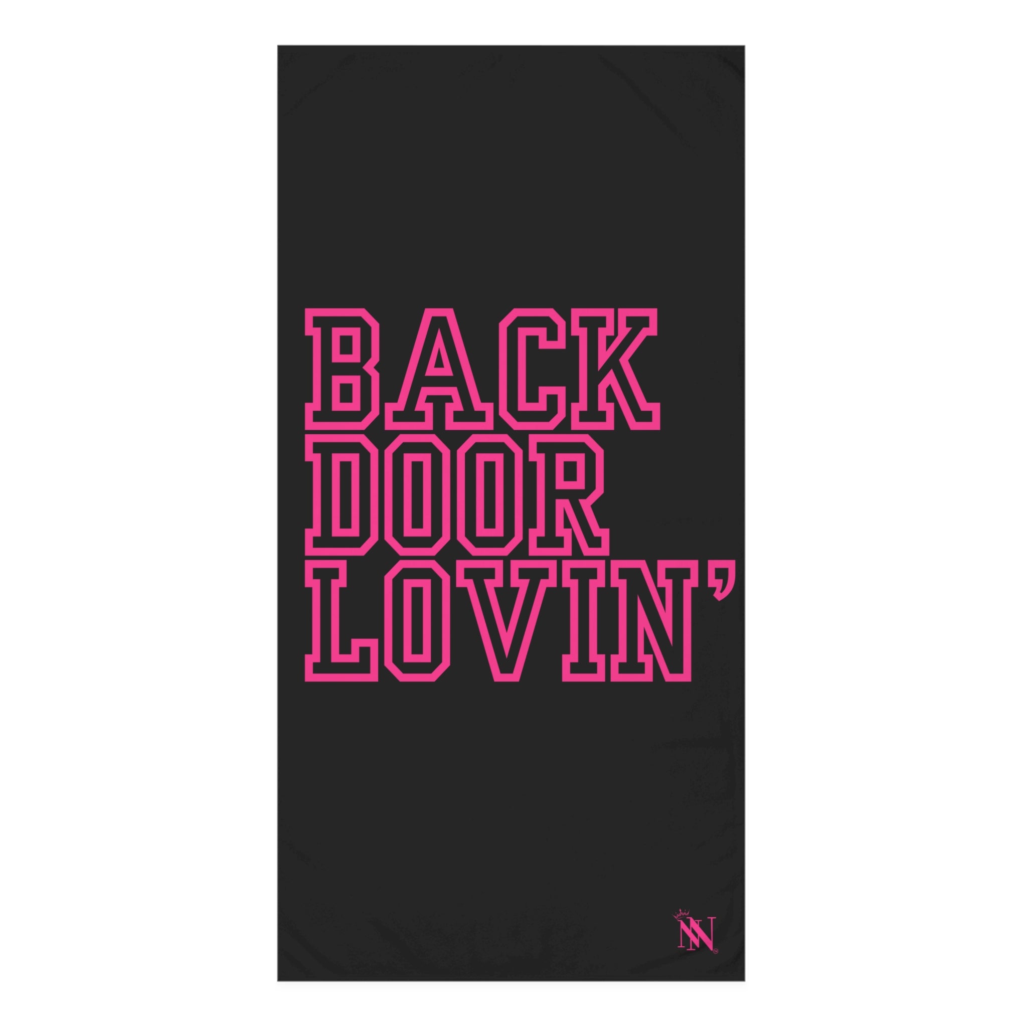 Back door lovin' towel for anal sex