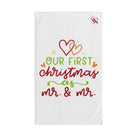 Our First Christmas as Mr. & Mr. | Cum Towel