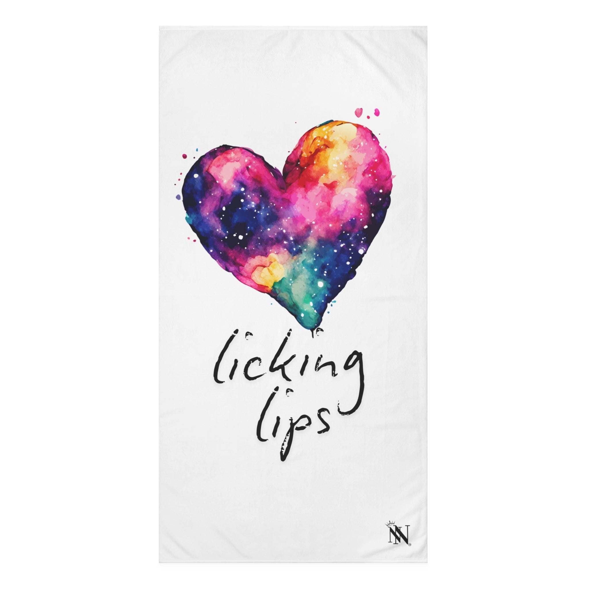 Love Licking Lips XL Sex Towel