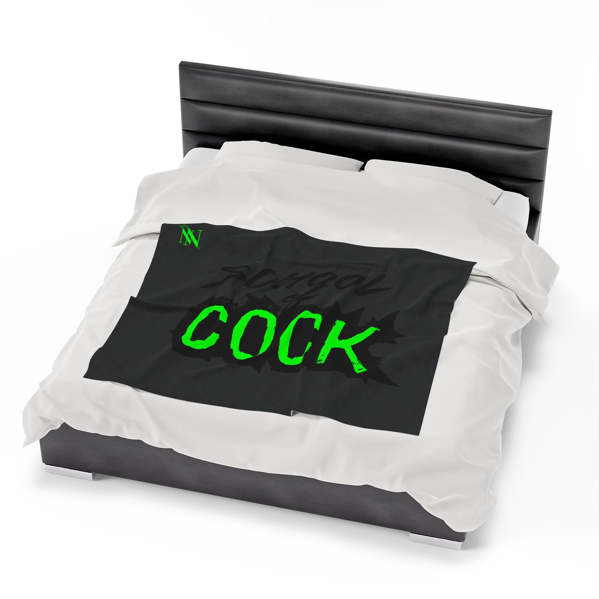 School of cock sex party blanket