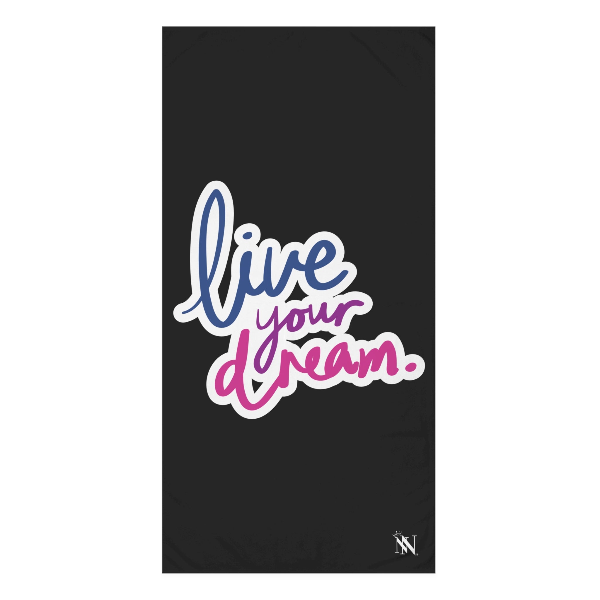 live your dream towel 