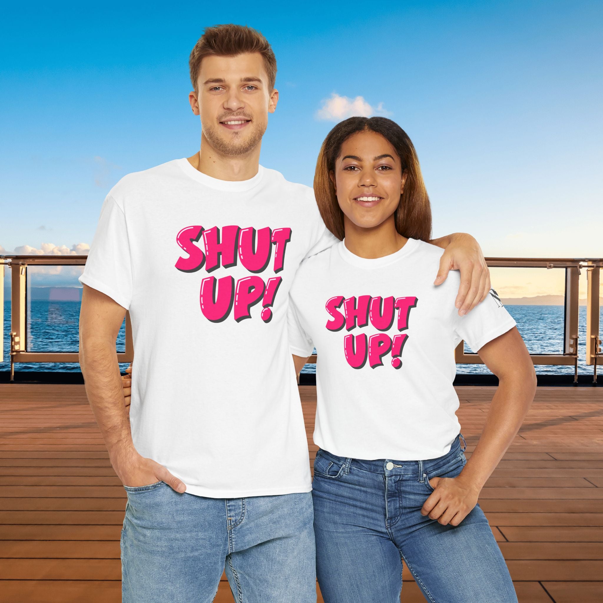 Shut Up! Adult Cum Tee