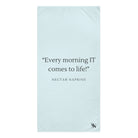 Every morning it comes to life sex towel