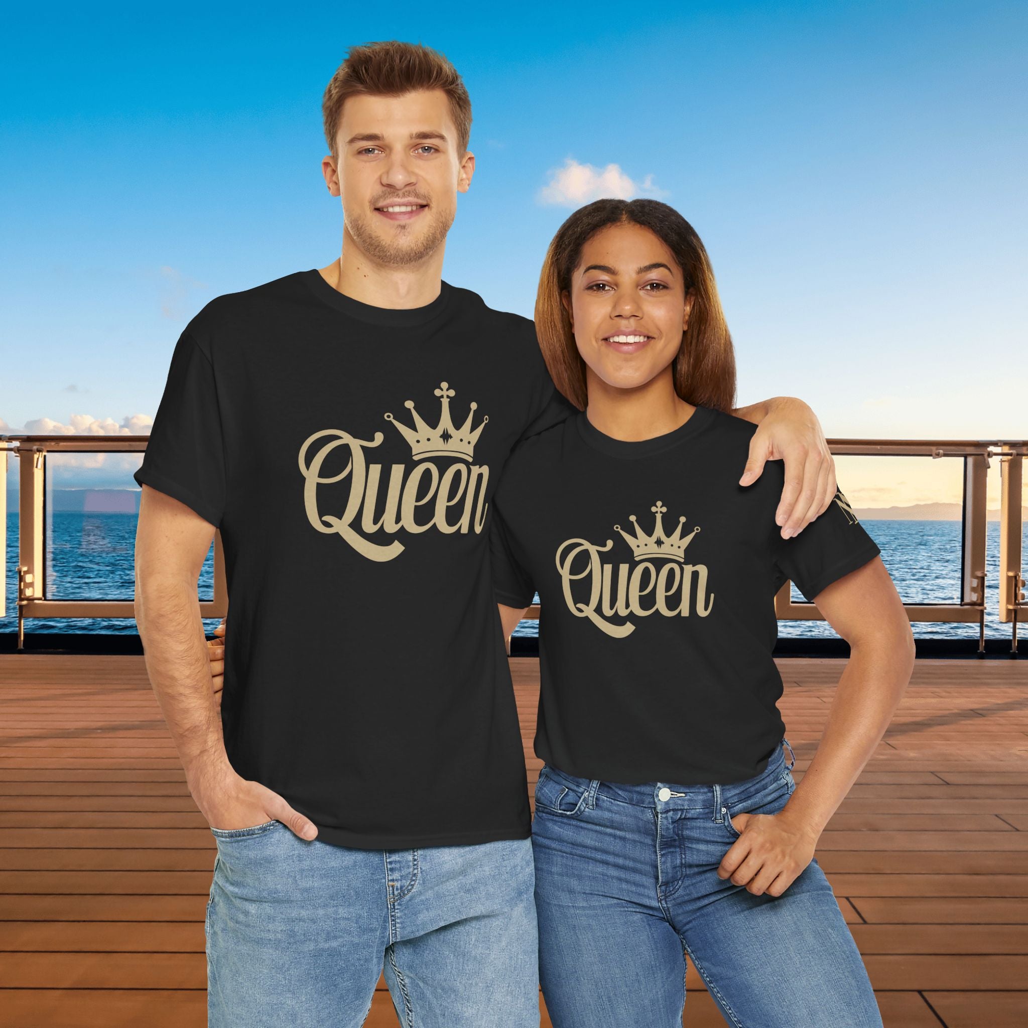 Gold Queen Cum Tee