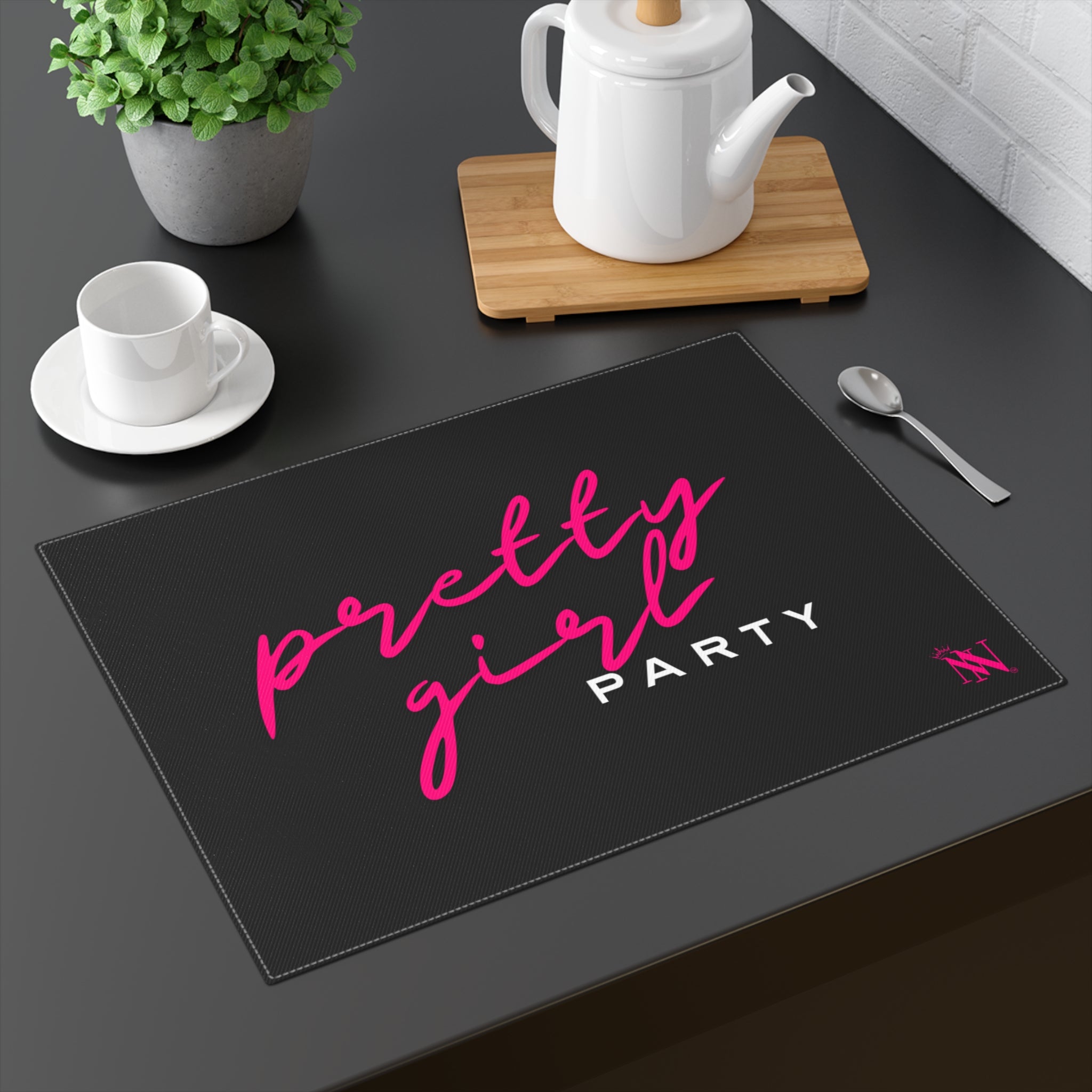 pretty girl party towel 