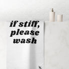 If Stiff, Please Wash XL Cum Towel | Big, Bold & Stylish