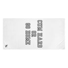 Cum Hard or Go Home XL Cum Towel