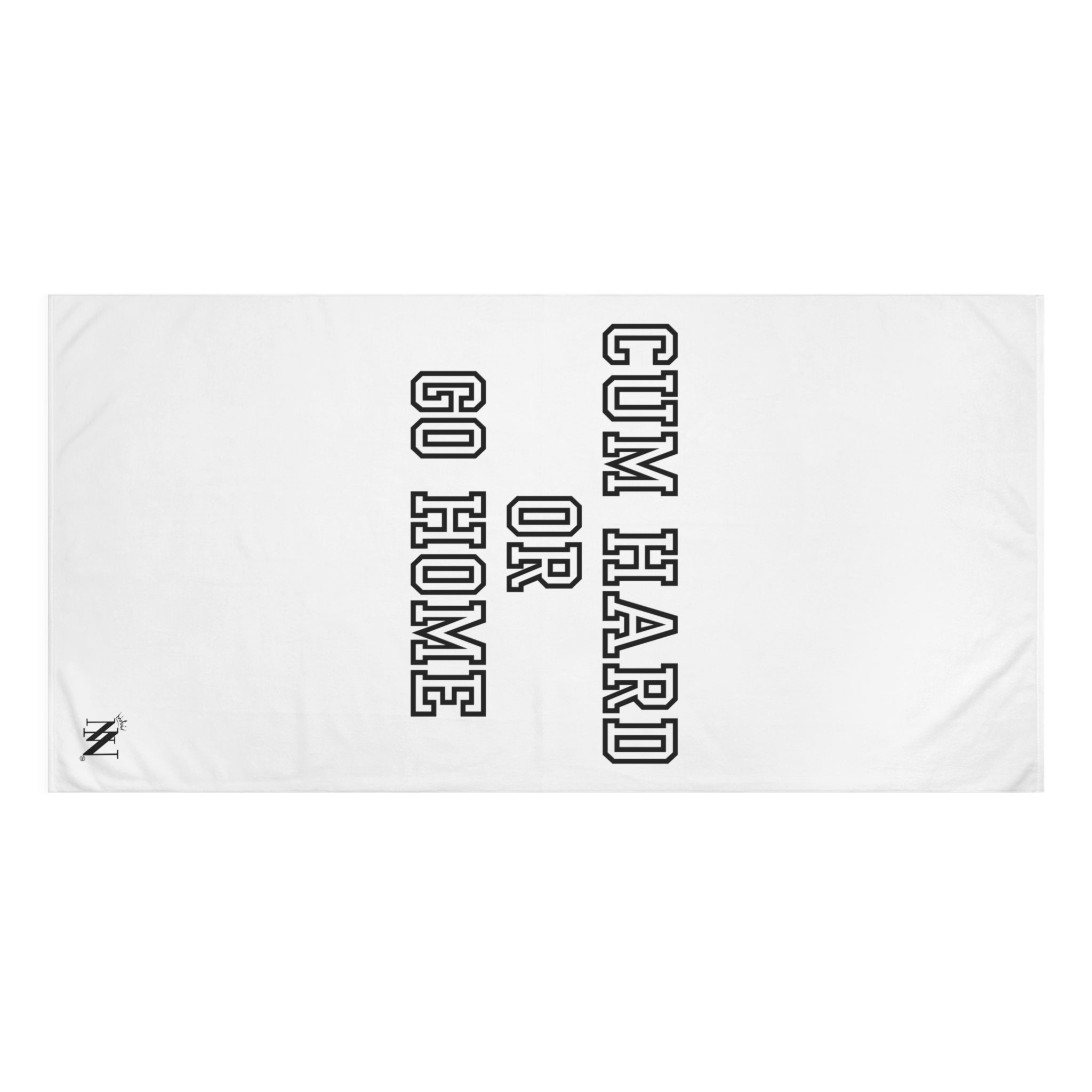 Cum Hard or Go Home XL Cum Towel