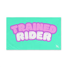 Trained Rider Cum Towel