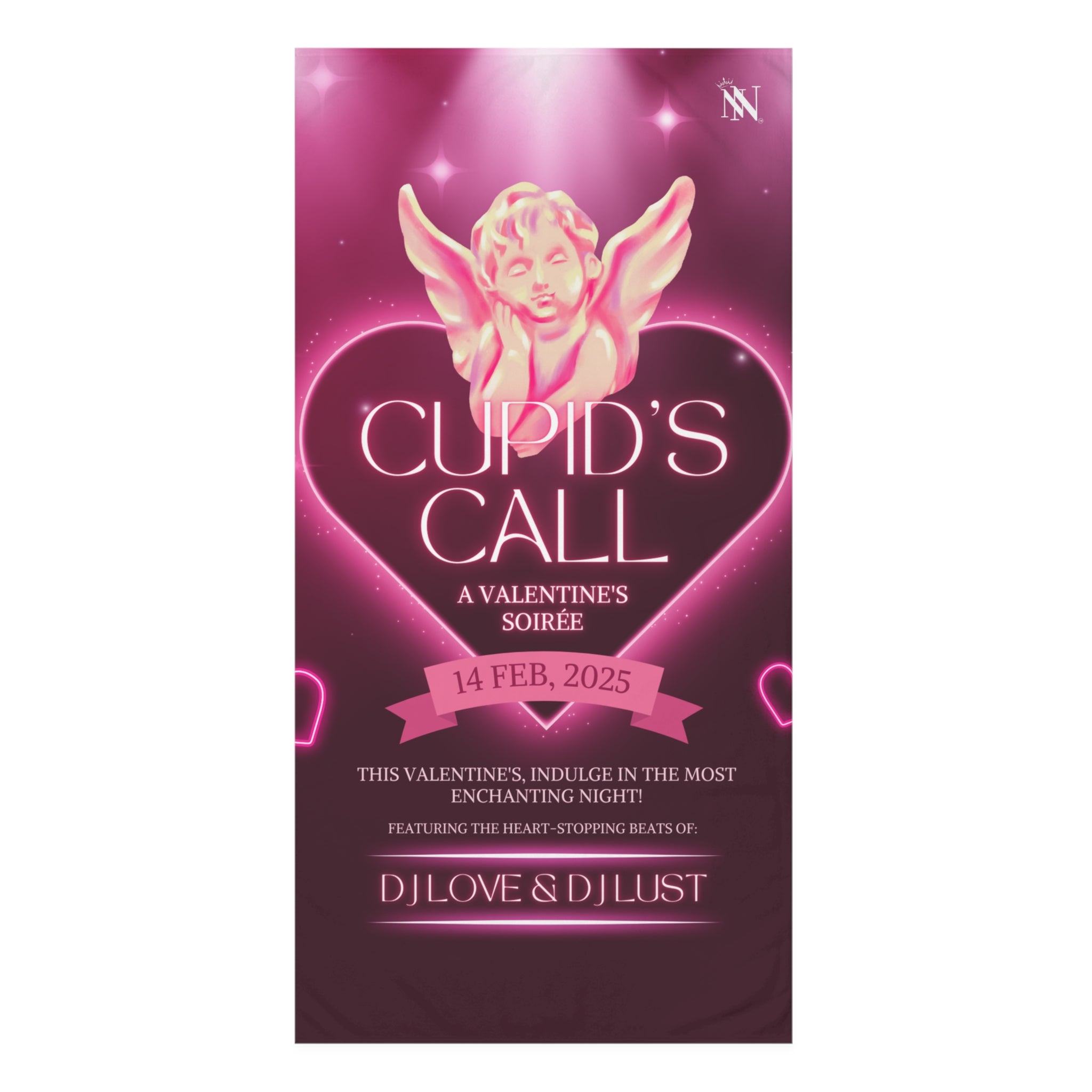 Cupid’s Call Cum Towel