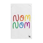 Rainbow nom nom sex towel