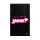 What About You? Sex Towel | Fun, Soft, & Absorbent