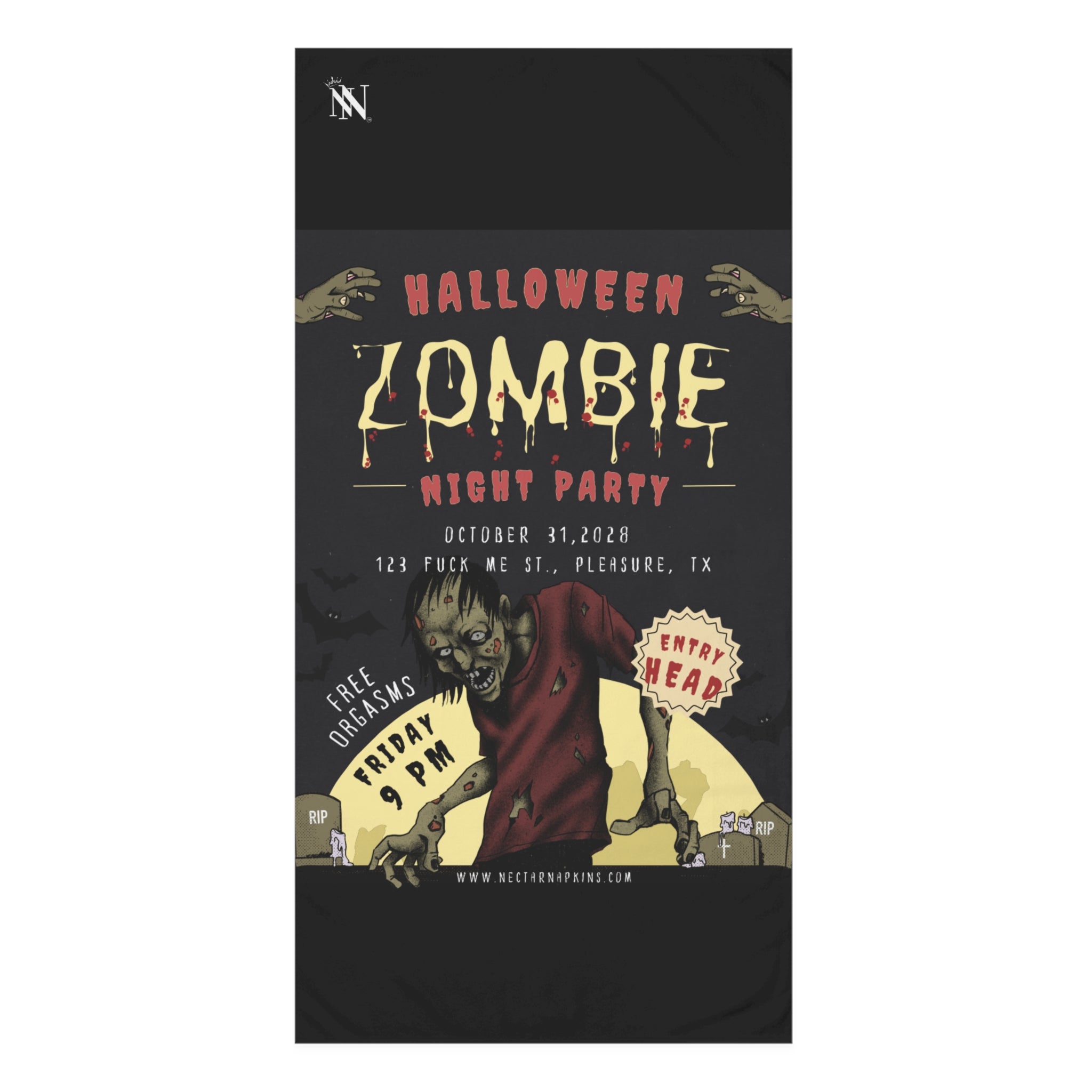 halloween zombie party cum