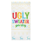 ugly sweater party towel 