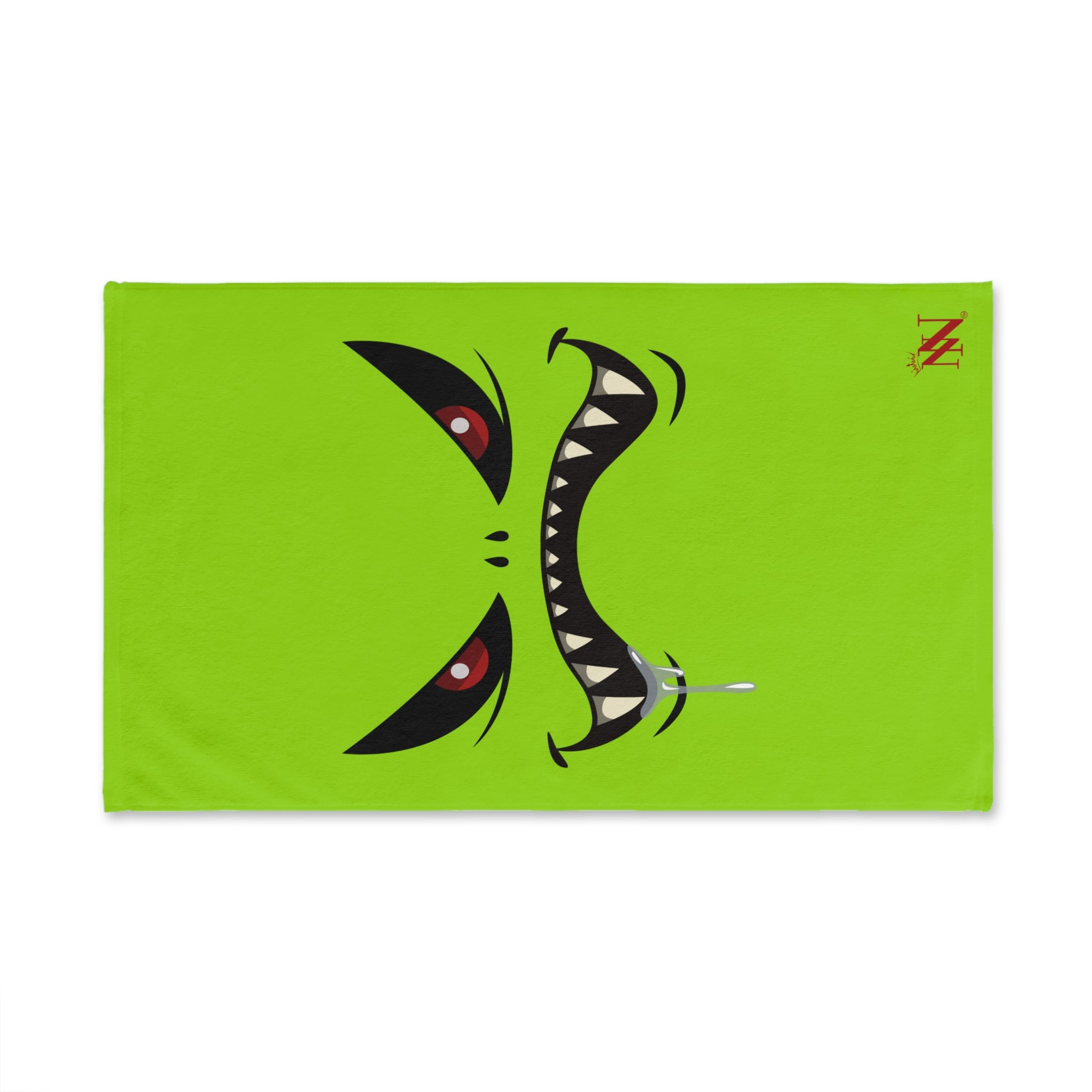 Green monster spank towel