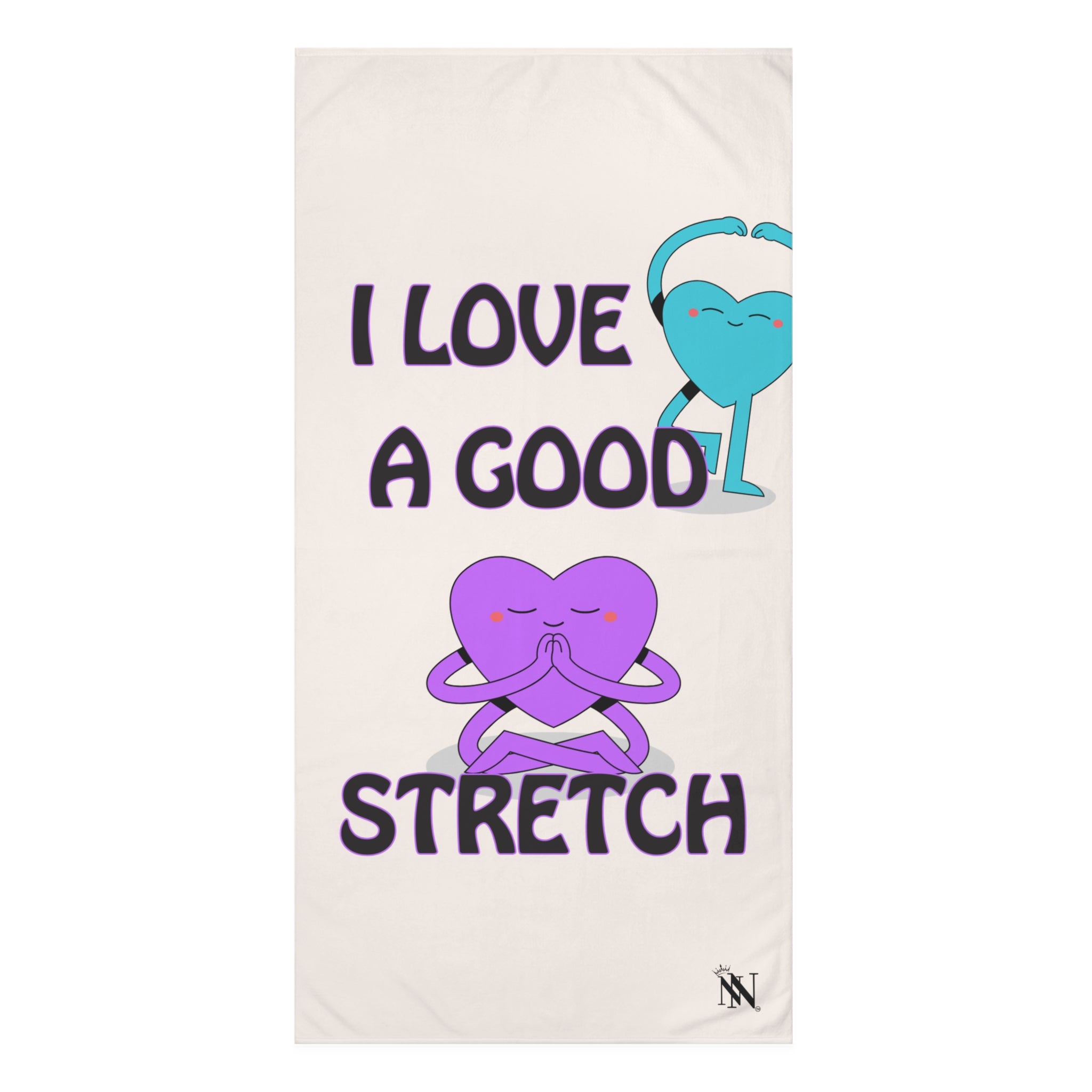 I Love a Good Stretch XL Cum Towel