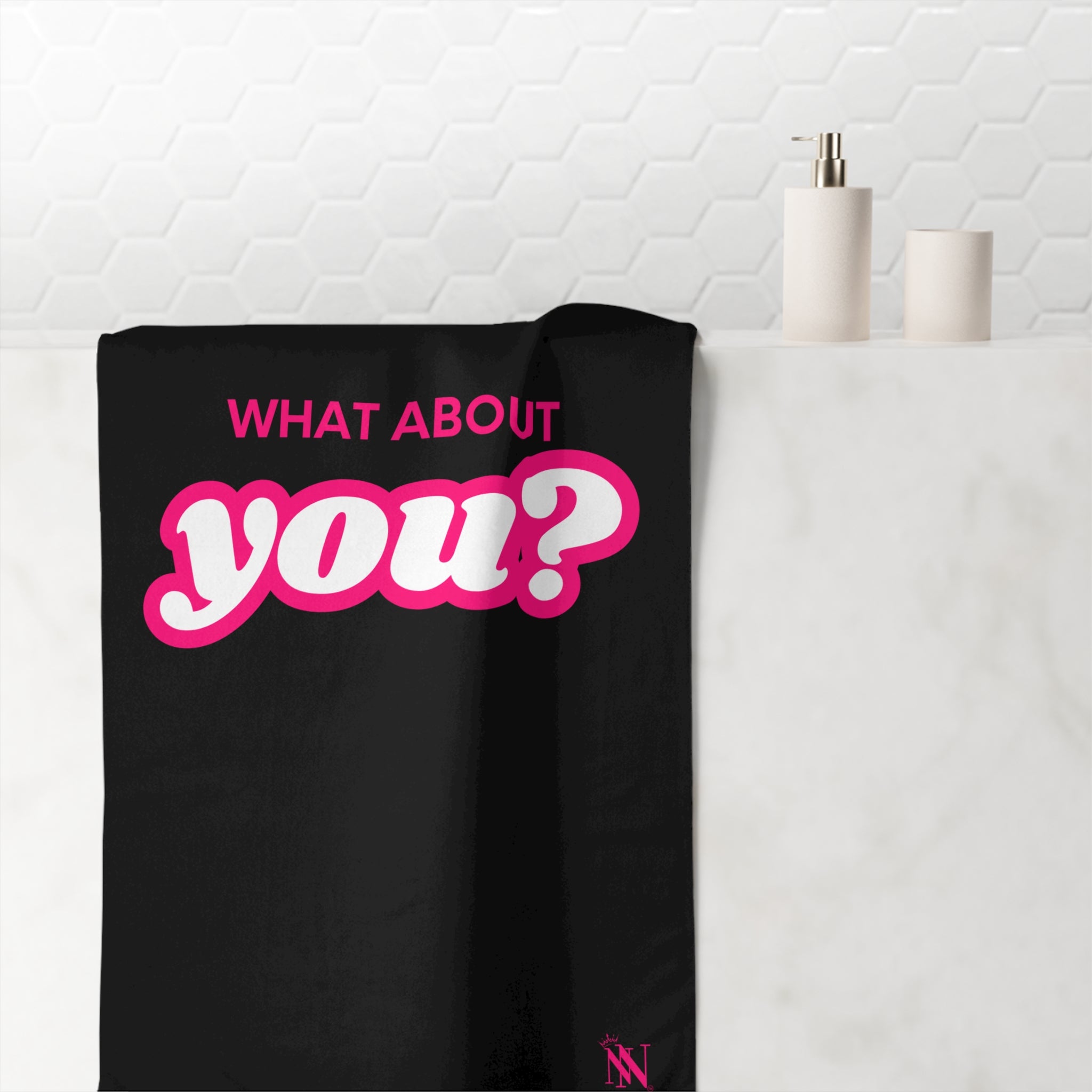 What About You? XL Cum Towel | Big, Bold & Stylish