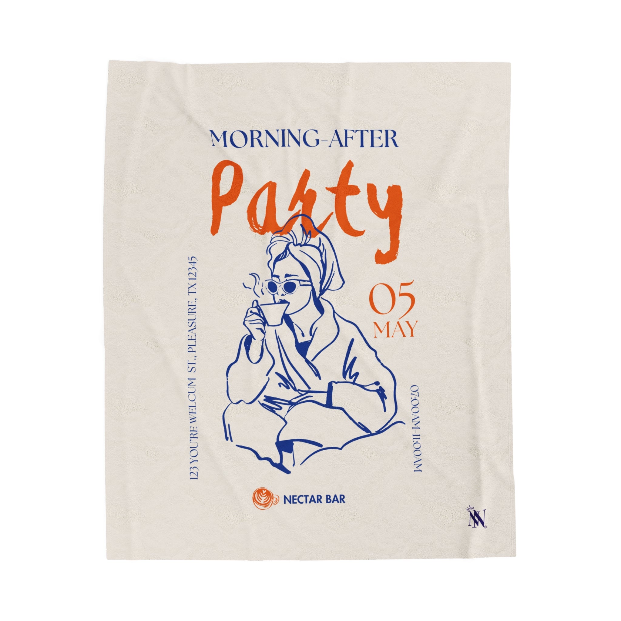 Morning After Party Lovers Blanket | Luxuriously Soft & Plush