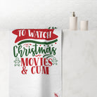 Christmas Movies & Cum | XL Sex Towel