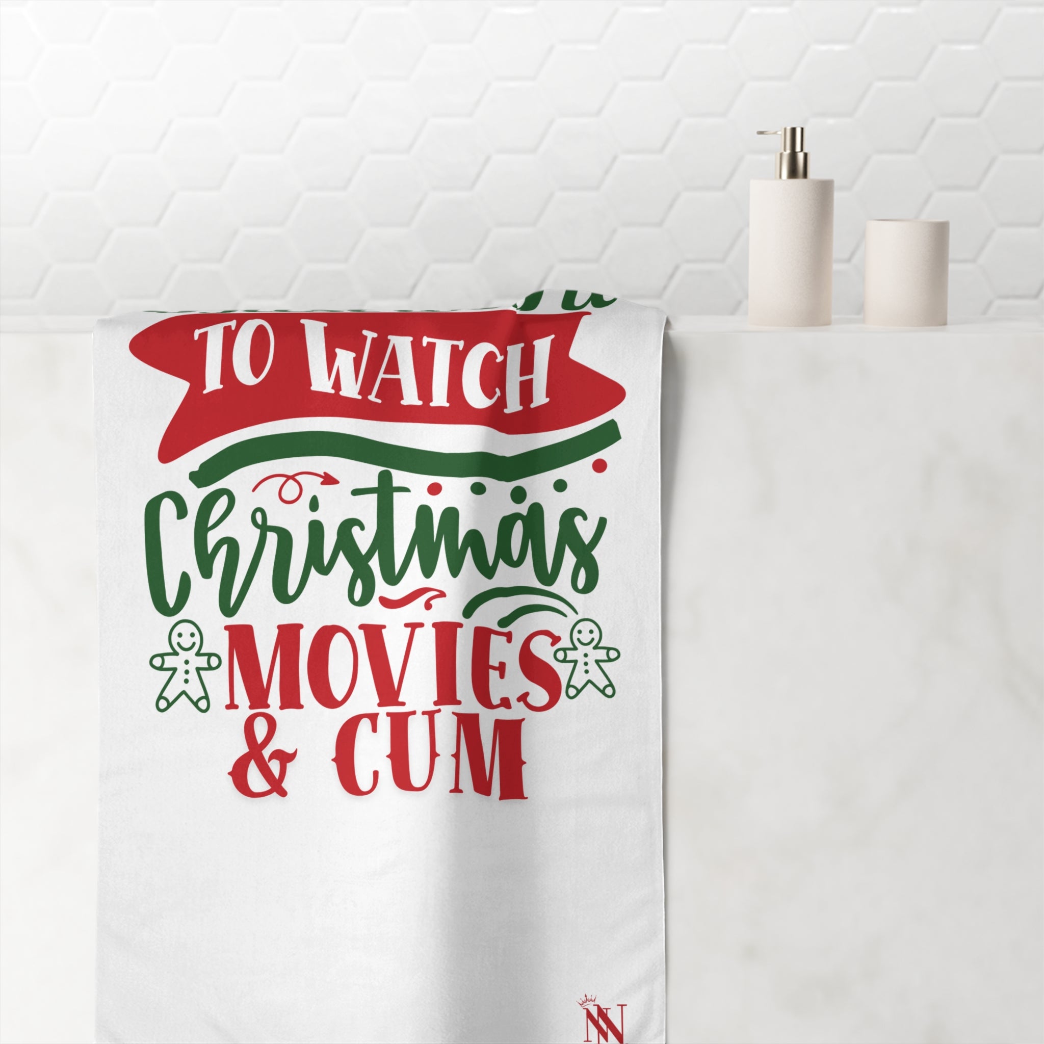 Christmas Movies & Cum | XL Sex Towel