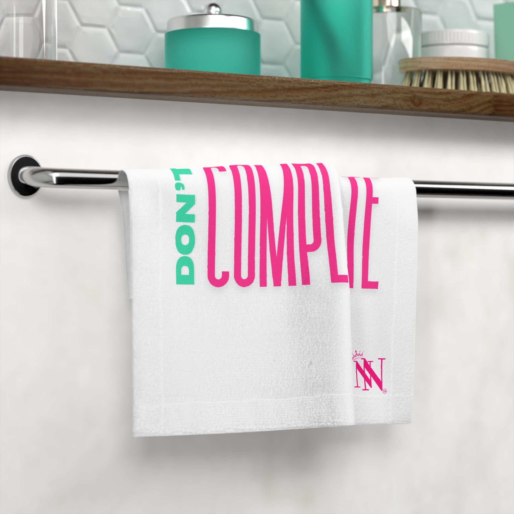 Don't Complicate After-Sex Towel | Fun, Flirty, & Soft