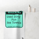 Warning: Used Dirty Sex Towels Naughty Sex Gifts 