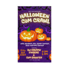 Halloween Cum Crawl Towel 