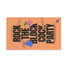 Rock the Block Cock Party Towel