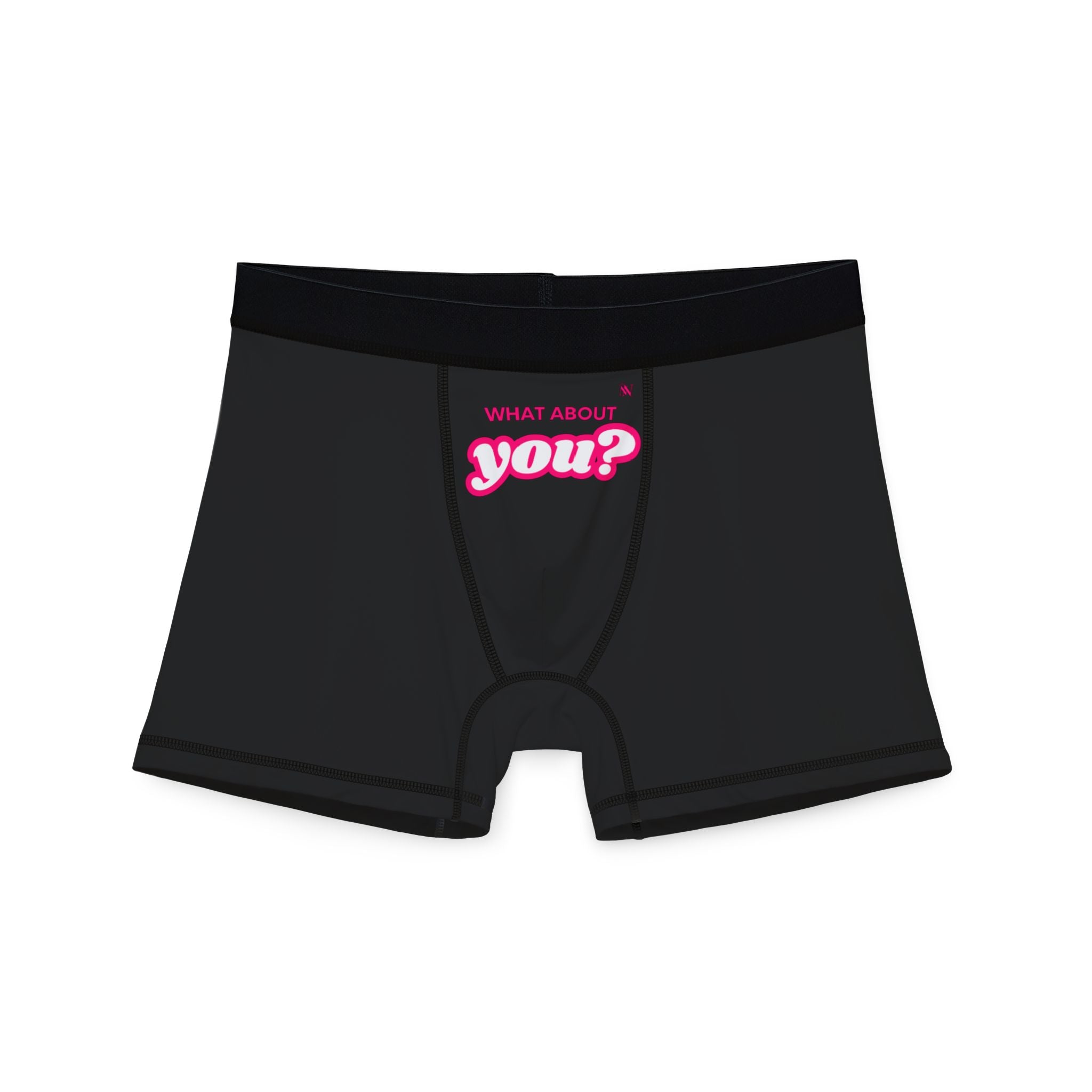 What About You? | Fun-Flirty Men's Boxer Briefs | Comfortable & Stylish