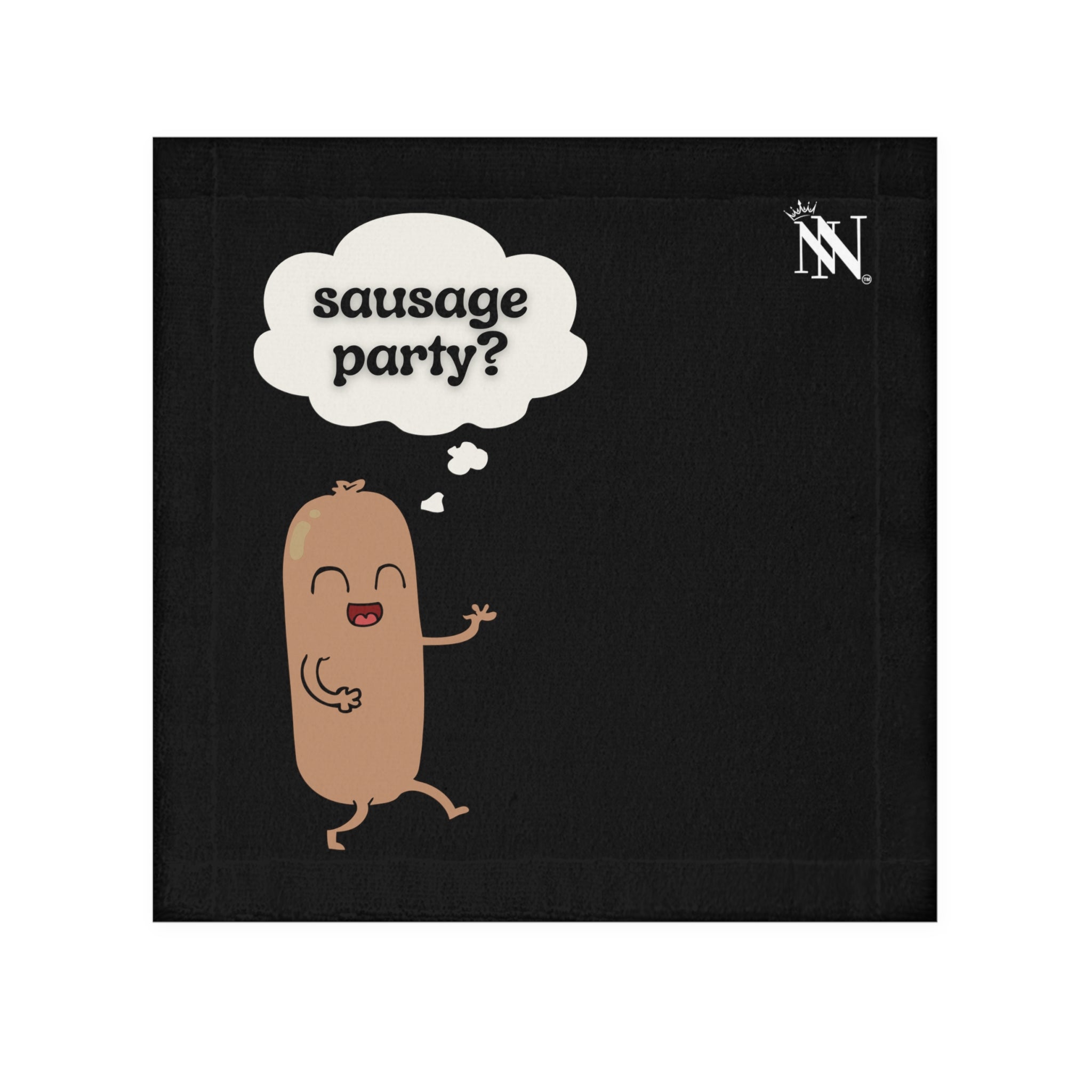 sausage party cum towel