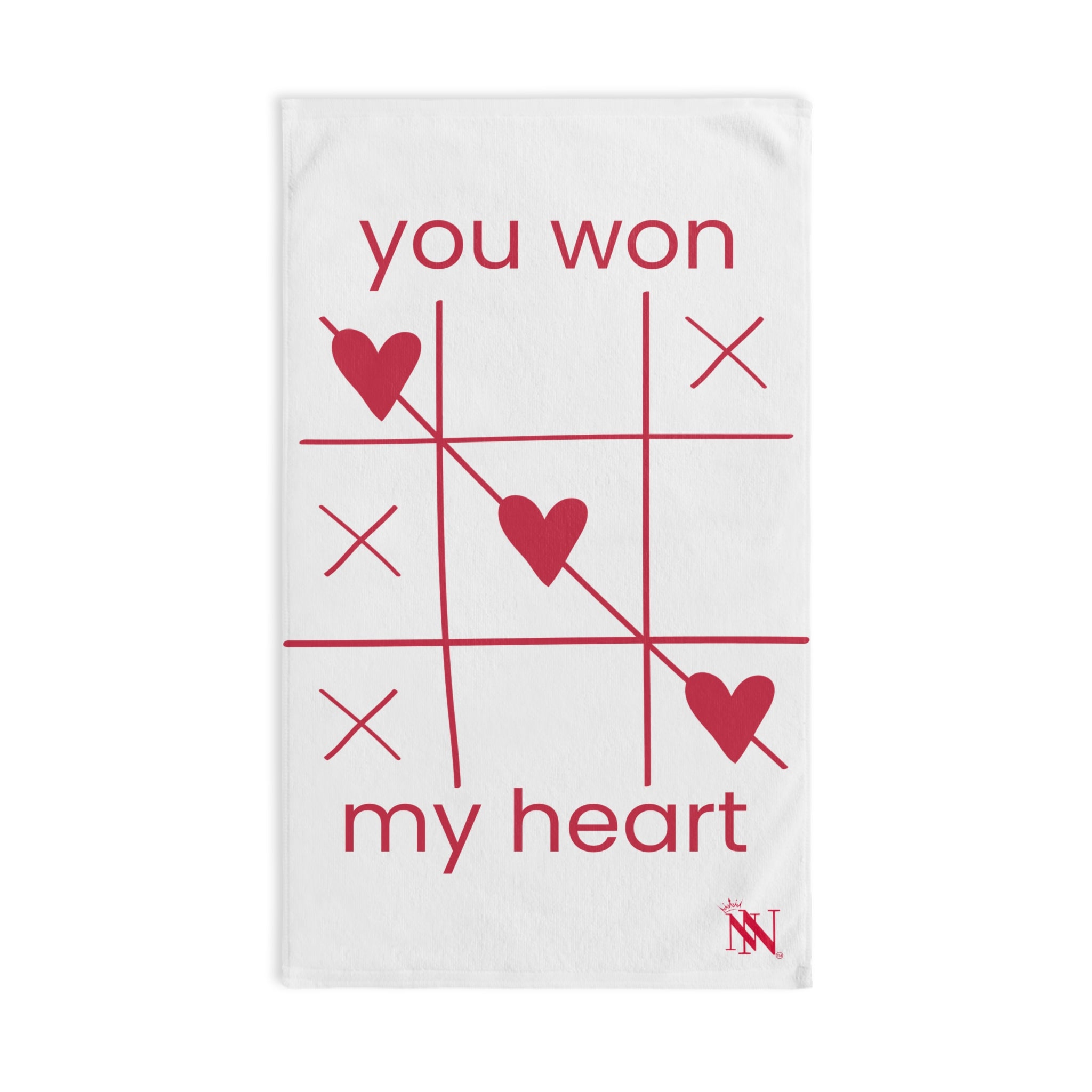 you won my heart cum rag