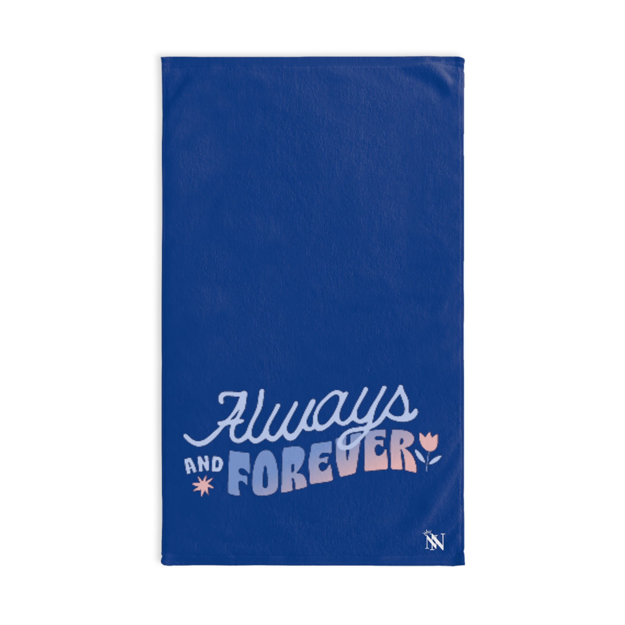 Always and Forever Blue | Gifts for Boyfriend, Funny Towel Romantic Gift for Wedding Couple Fiance First Year Anniversary Valentines, Party Gag Gifts, Joke Humor Cloth for Husband Men BF NECTAR NAPKINS