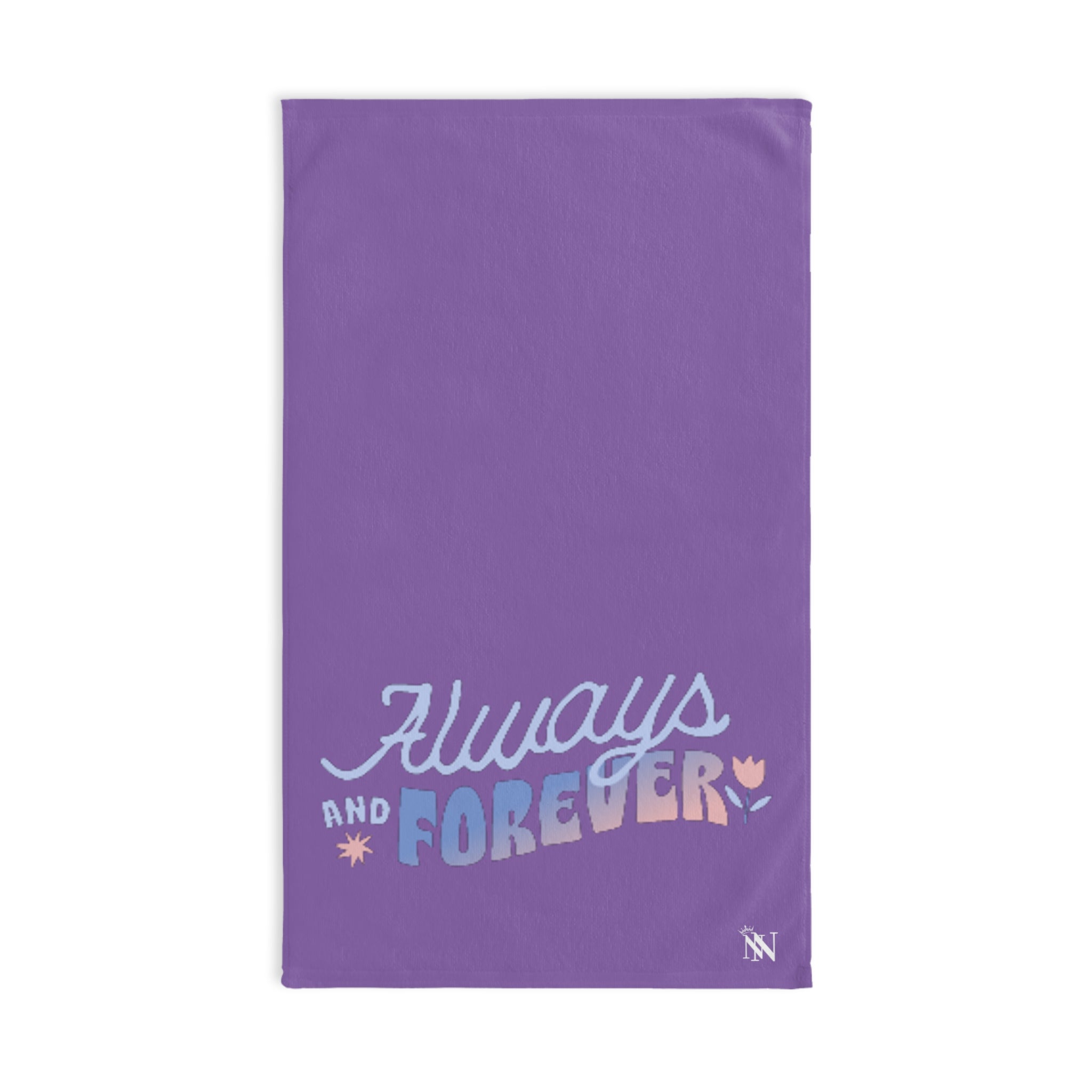 Always and Forever Lavendar | Funny Gifts for Men - Gifts for Him - Birthday Gifts for Men, Him, Husband, Boyfriend, New Couple Gifts, Fathers & Valentines Day Gifts, Hand Towels NECTAR NAPKINS