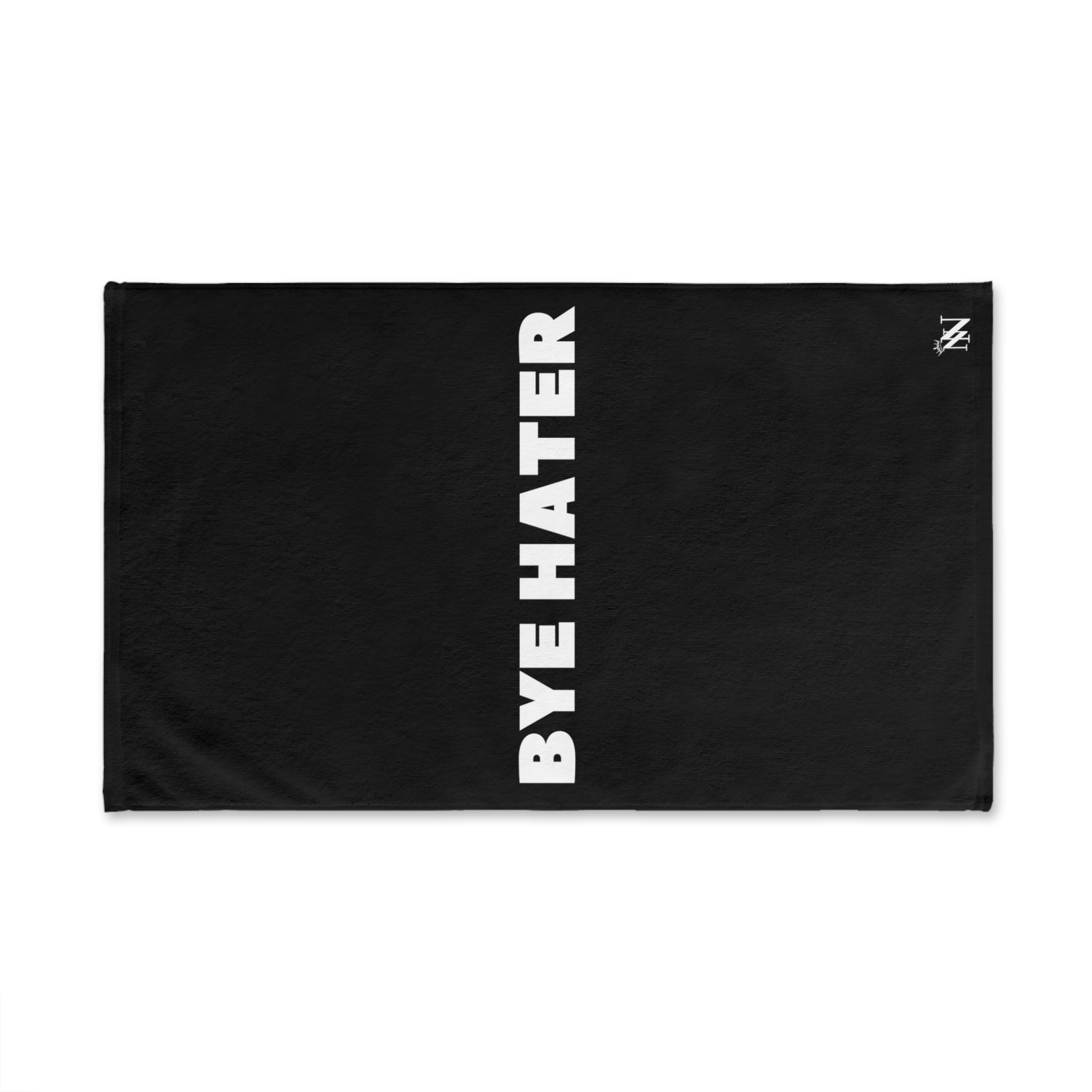 BYE Hater Fun Black | Sexy Gifts for Boyfriend, Funny Towel Romantic Gift for Wedding Couple Fiance First Year 2nd Anniversary Valentines, Party Gag Gifts, Joke Humor Cloth for Husband Men BF NECTAR NAPKINS