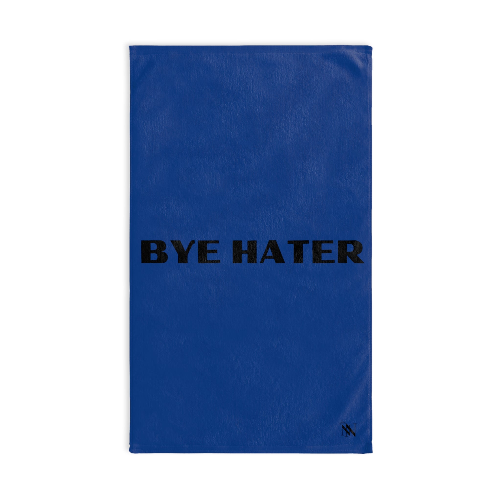 BYE Hater Fun Blue | Gifts for Boyfriend, Funny Towel Romantic Gift for Wedding Couple Fiance First Year Anniversary Valentines, Party Gag Gifts, Joke Humor Cloth for Husband Men BF NECTAR NAPKINS