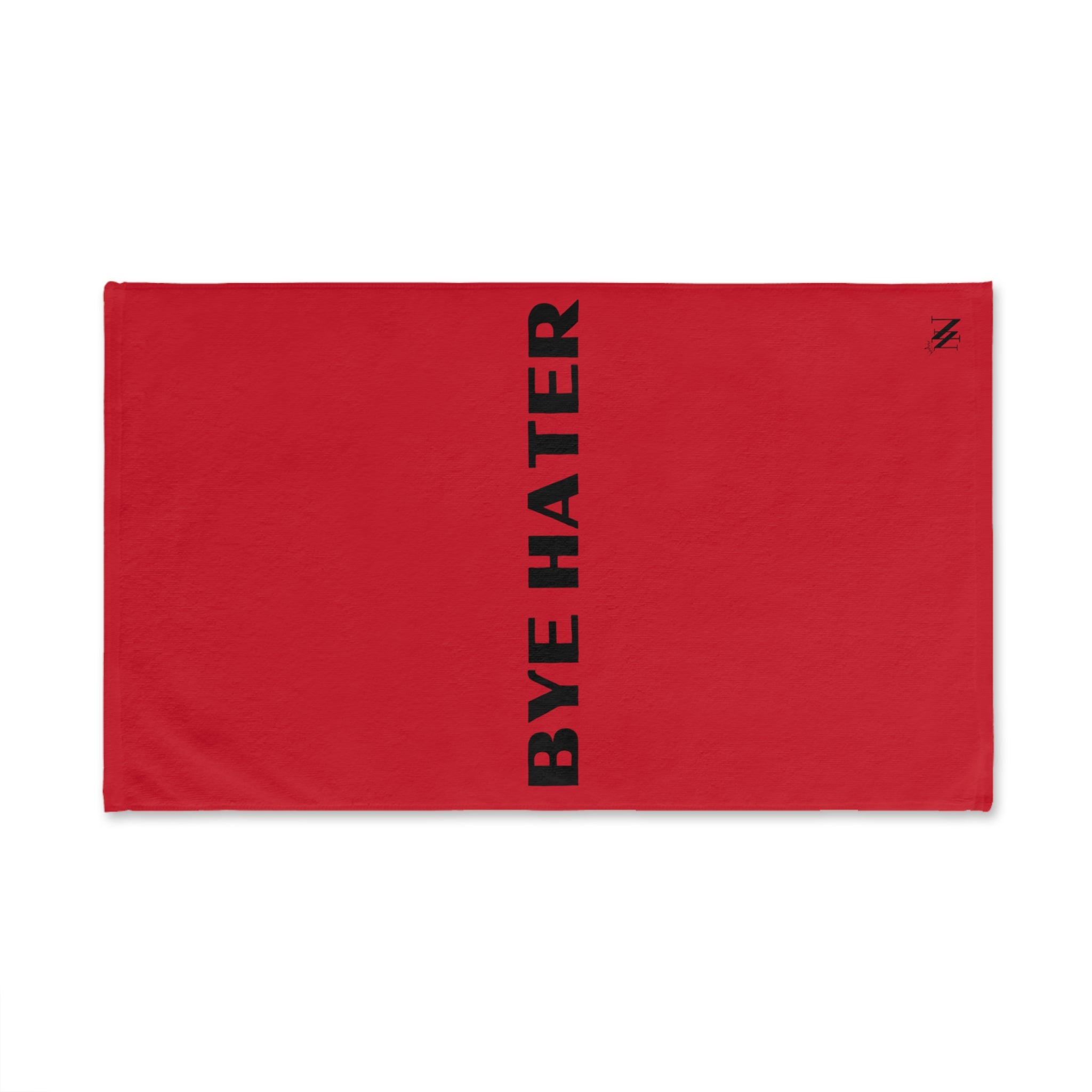 BYE Hater Fun Red | Sexy Gifts for Boyfriend, Funny Towel Romantic Gift for Wedding Couple Fiance First Year 2nd Anniversary Valentines, Party Gag Gifts, Joke Humor Cloth for Husband Men BF NECTAR NAPKINS