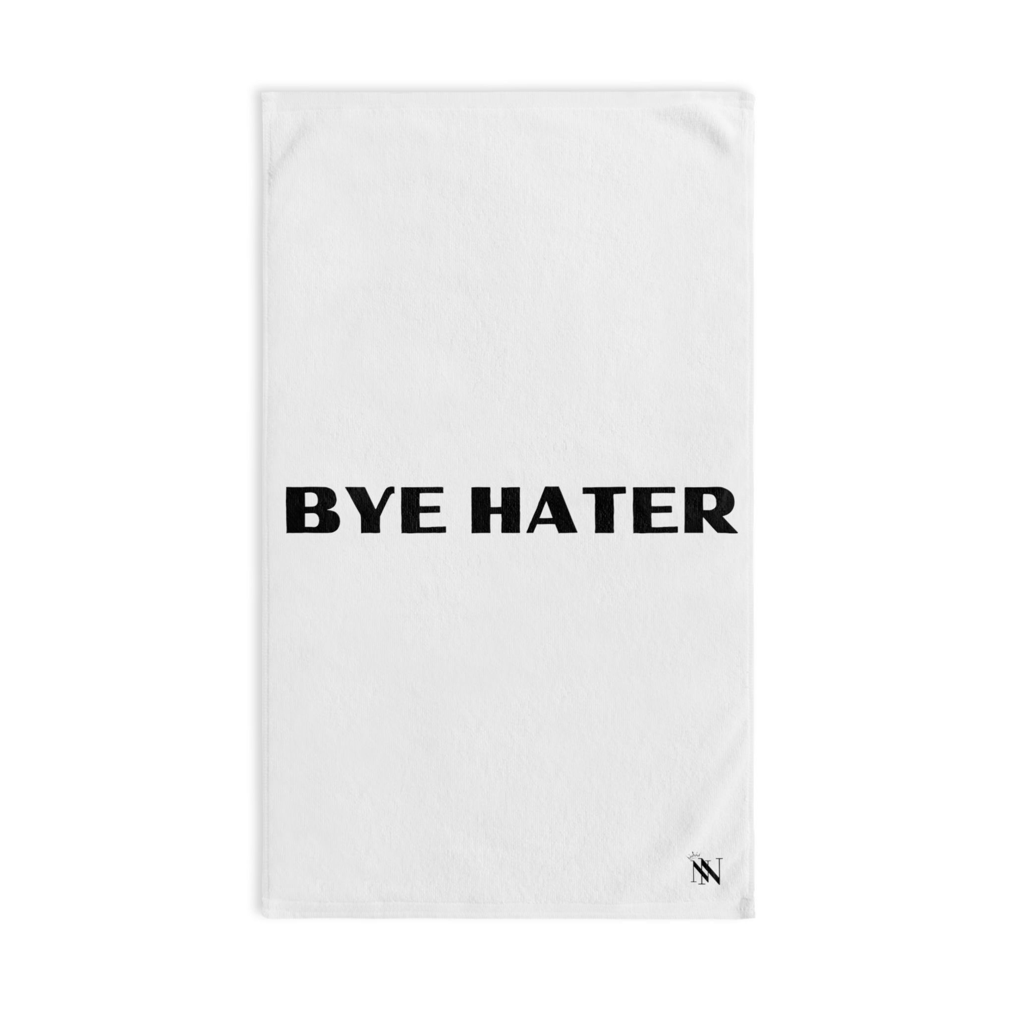 BYE Hater Fun White | Funny Gifts for Men - Gifts for Him - Birthday Gifts for Men, Him, Her, Husband, Boyfriend, Girlfriend, New Couple Gifts, Fathers & Valentines Day Gifts, Christmas Gifts NECTAR NAPKINS