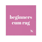 Beginner Cum Rag 2 | Gifts for Boyfriend, Funny Towel Romantic Gift for Wedding Couple Fiance First Year Anniversary Valentines, Party Gag Gifts, Joke Humor Cloth for Husband Men BF NECTAR NAPKINS