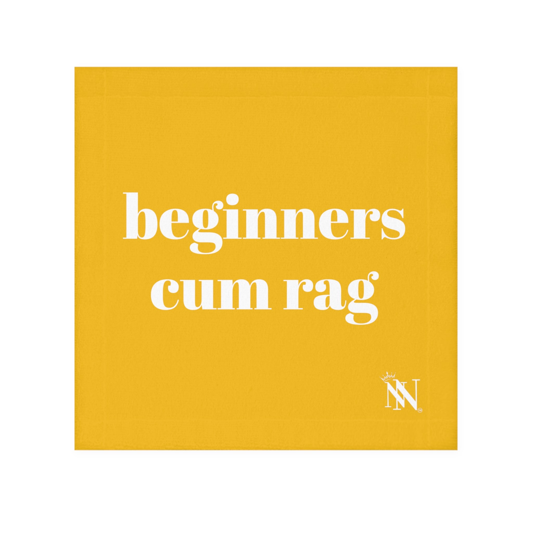 Beginner Cum Rag 2 | Gifts for Boyfriend, Funny Towel Romantic Gift for Wedding Couple Fiance First Year Anniversary Valentines, Party Gag Gifts, Joke Humor Cloth for Husband Men BF NECTAR NAPKINS