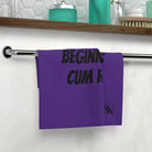 Beginner Cum Rag | Gifts for Boyfriend, Funny Towel Romantic Gift for Wedding Couple Fiance First Year Anniversary Valentines, Party Gag Gifts, Joke Humor Cloth for Husband Men BF NECTAR NAPKINS