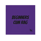 Beginner Cum Rag | Gifts for Boyfriend, Funny Towel Romantic Gift for Wedding Couple Fiance First Year Anniversary Valentines, Party Gag Gifts, Joke Humor Cloth for Husband Men BF NECTAR NAPKINS