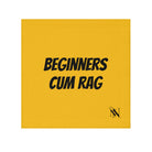 Beginner Cum Rag | Gifts for Boyfriend, Funny Towel Romantic Gift for Wedding Couple Fiance First Year Anniversary Valentines, Party Gag Gifts, Joke Humor Cloth for Husband Men BF NECTAR NAPKINS