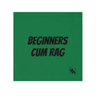 Beginner Cum Rag | Gifts for Boyfriend, Funny Towel Romantic Gift for Wedding Couple Fiance First Year Anniversary Valentines, Party Gag Gifts, Joke Humor Cloth for Husband Men BF NECTAR NAPKINS